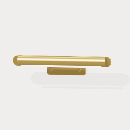 Thumbnail of a brass picture light for the planner